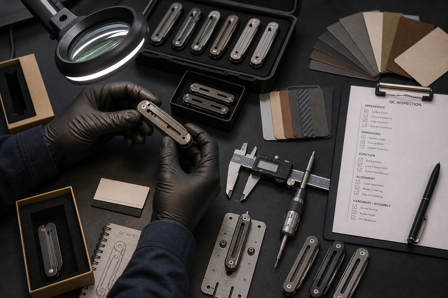 EDC tool appearance and function QC EDC tool appearance and function QC