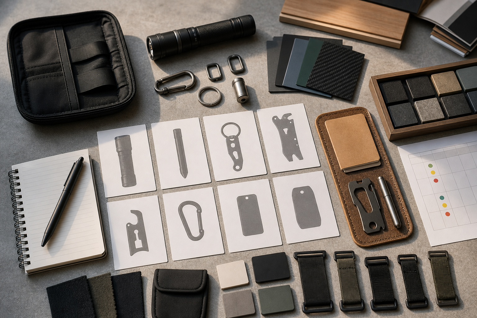 practical EDC tool type lineup practical EDC tool type lineup