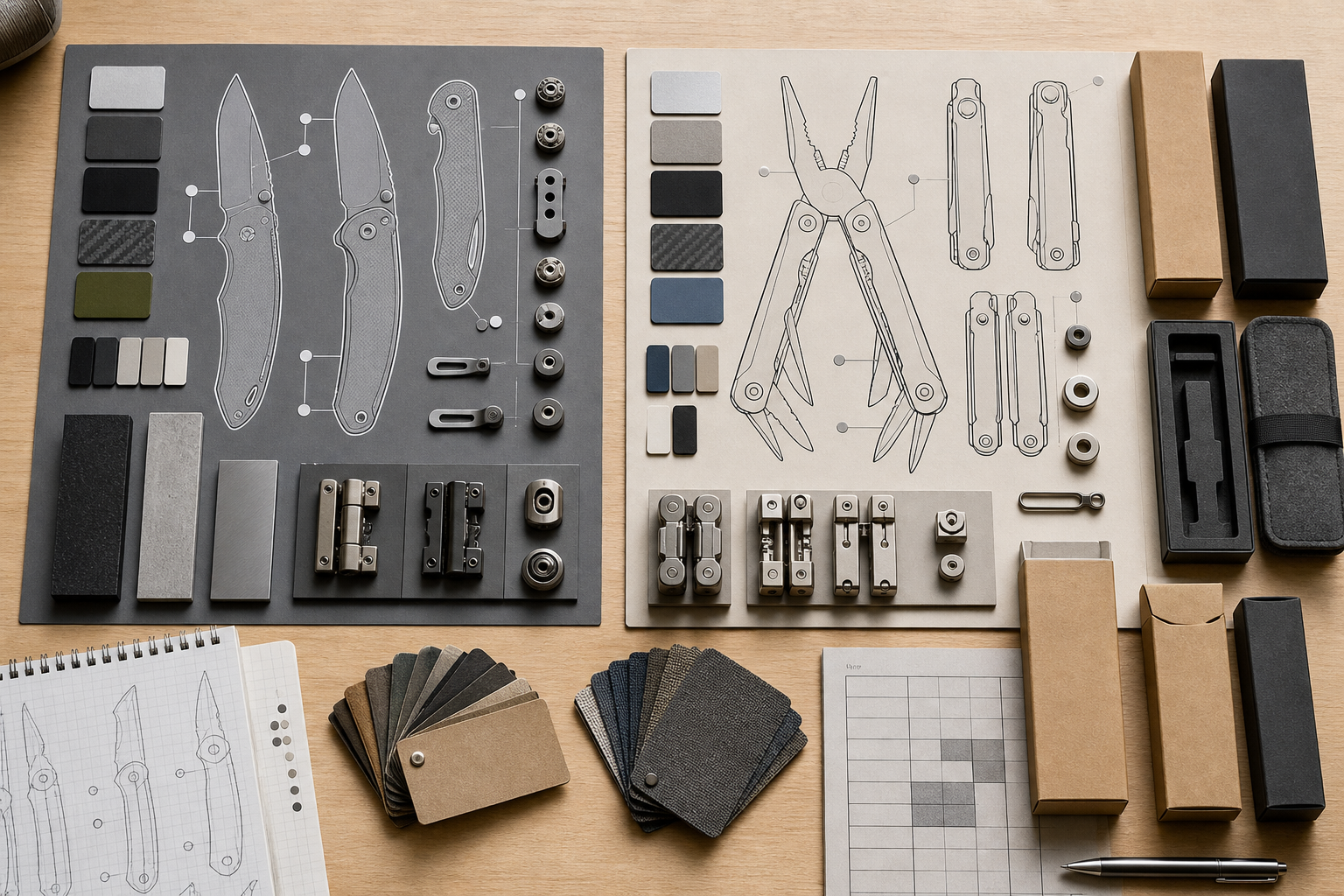 pocket knife and multi-tool segmentation pocket knife and multi-tool segmentation