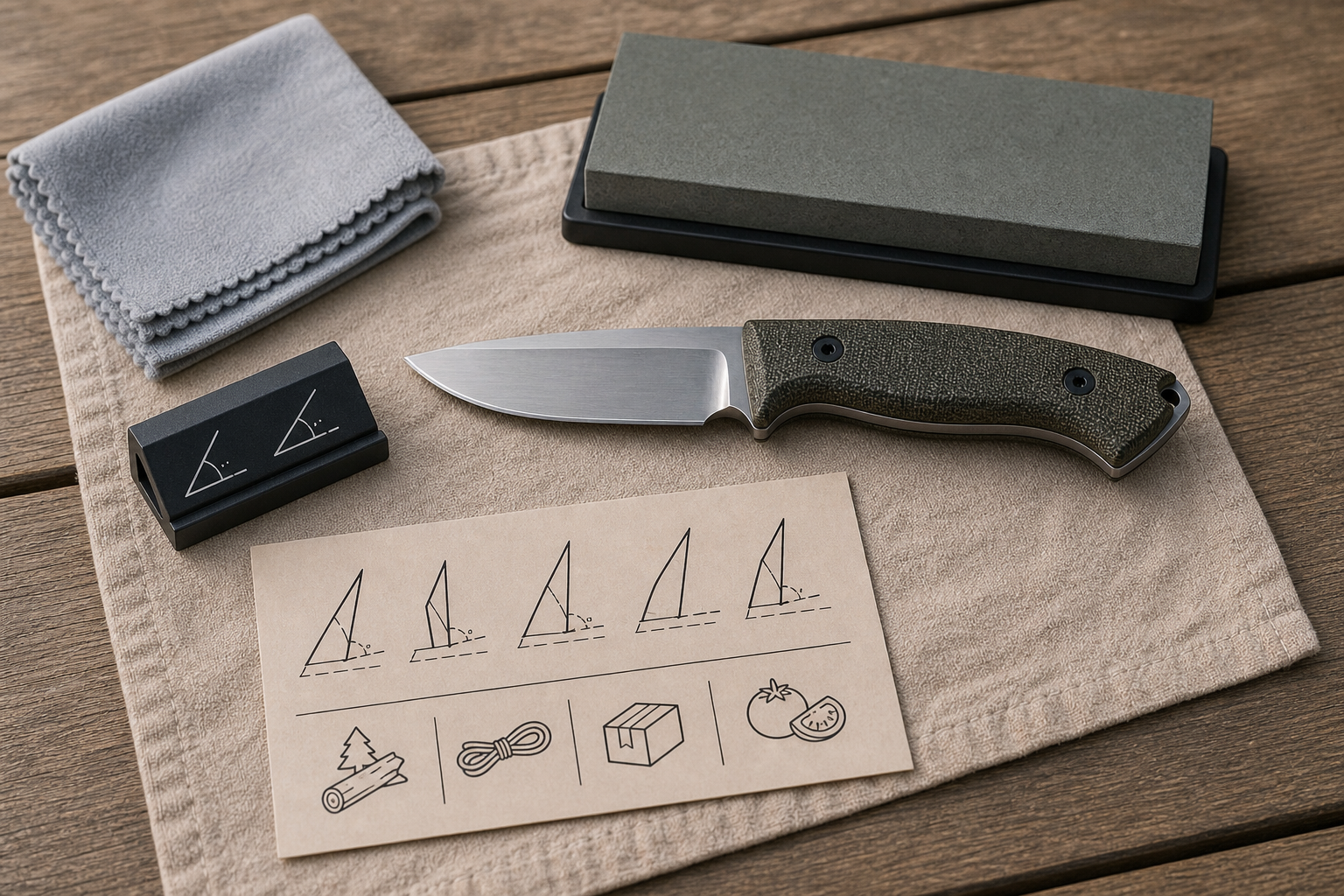 fixed blade knife packaging care card fixed blade knife packaging care card