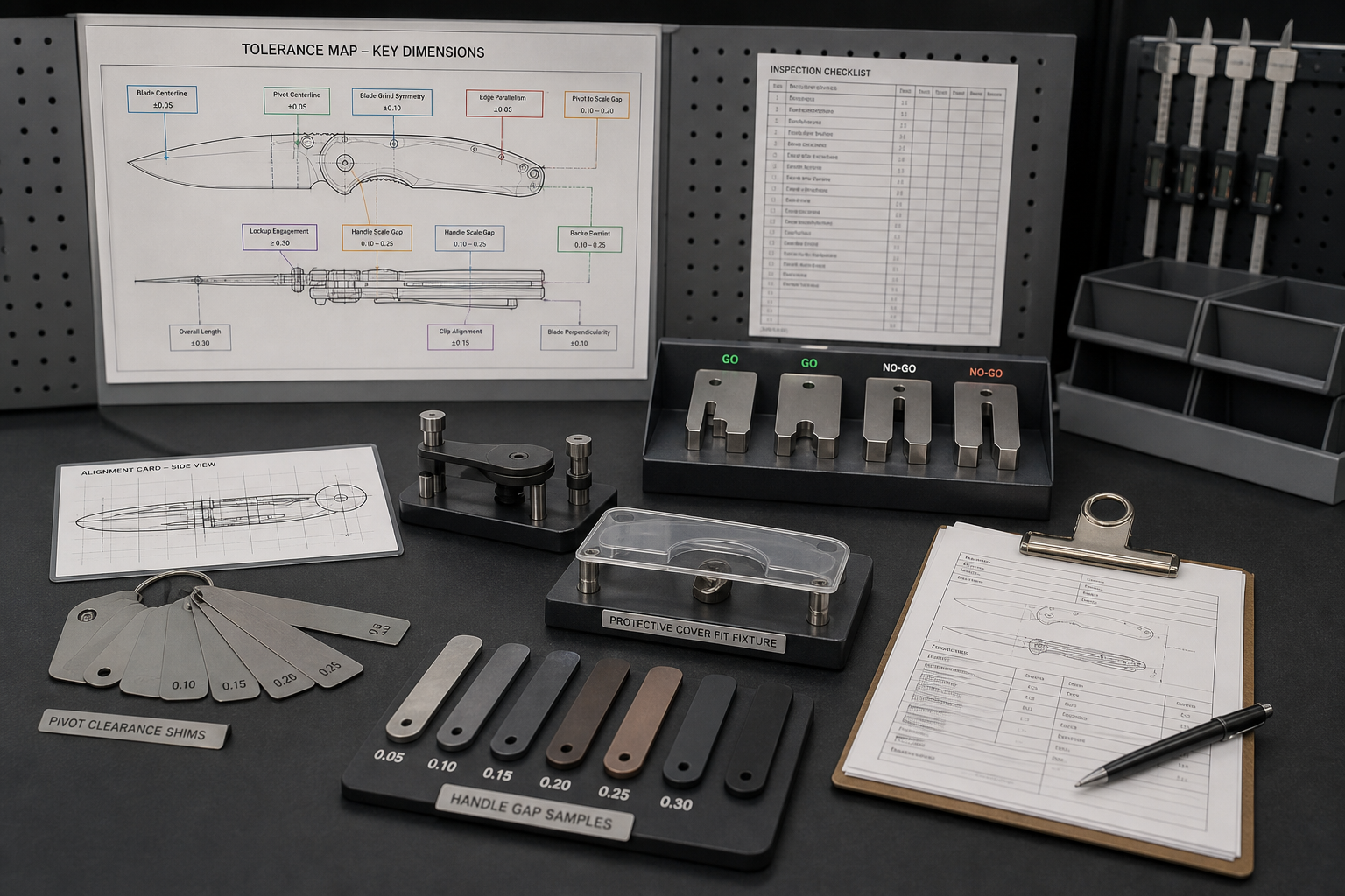 fixed and folding knife tolerance inspection fixed and folding knife tolerance inspection