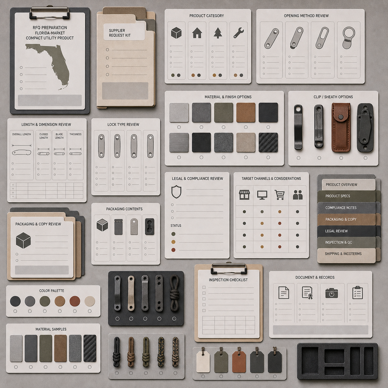 Florida knife RFQ preparation Florida knife RFQ preparation
