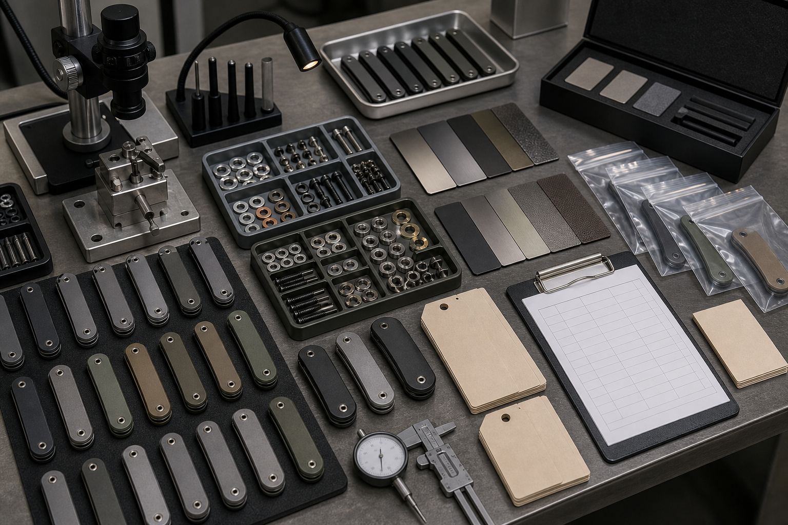 modern folding knife production QC modern folding knife production QC