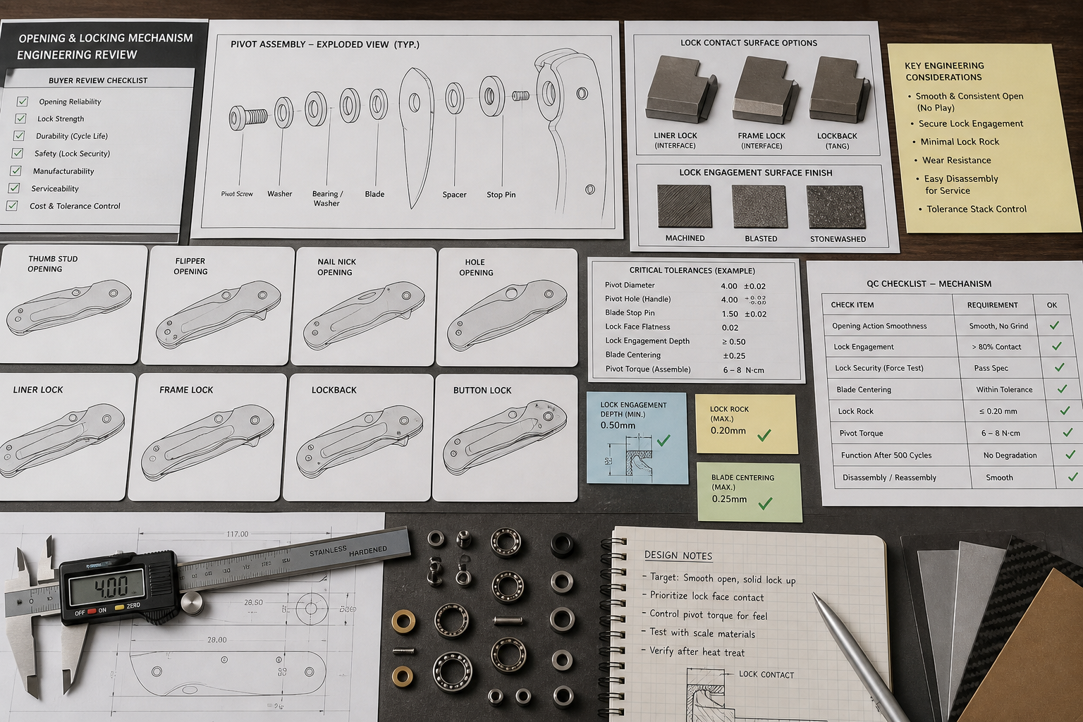 folding knife mechanism engineering review