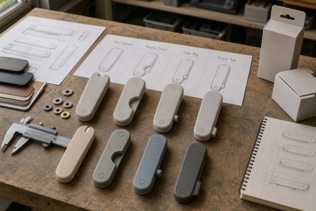 How Should Buyers Choose the Right Opening Method for Folding Knives buyer guide visual