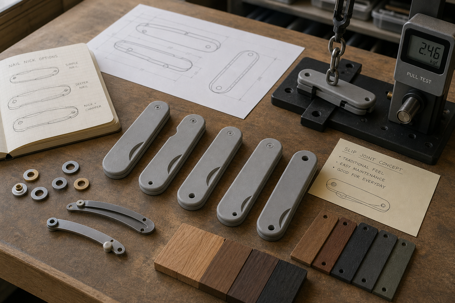 nail nick two-hand folding knife opening nail nick two-hand folding knife opening