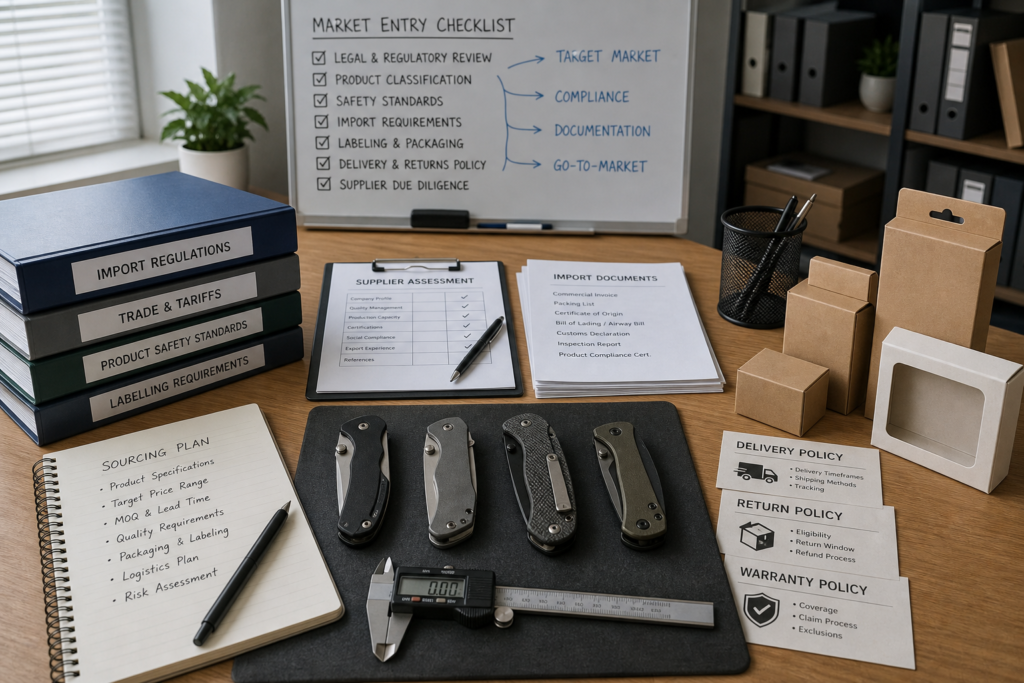 What Should Buyers Verify Before Selling Folding Pocket Knives in a New Market buyer guide visual