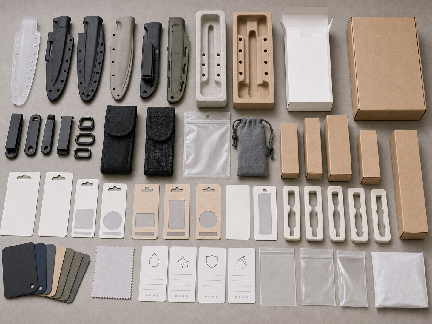 hunting knife sheath packaging design