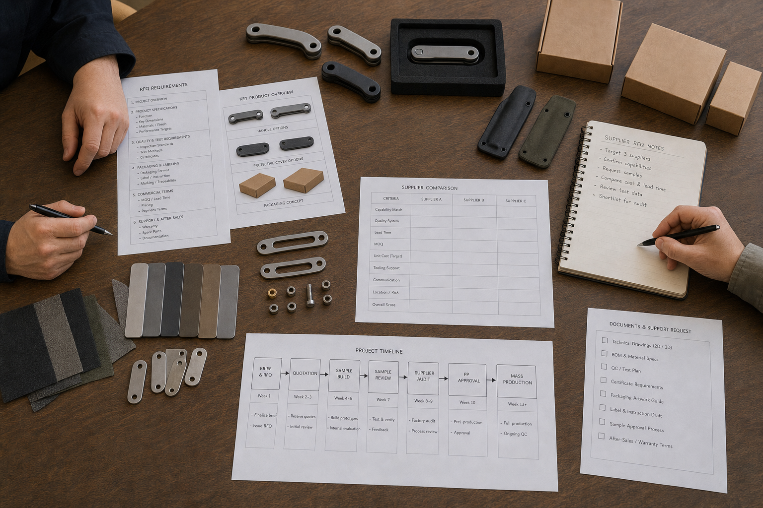 vast state hunting knife specification support