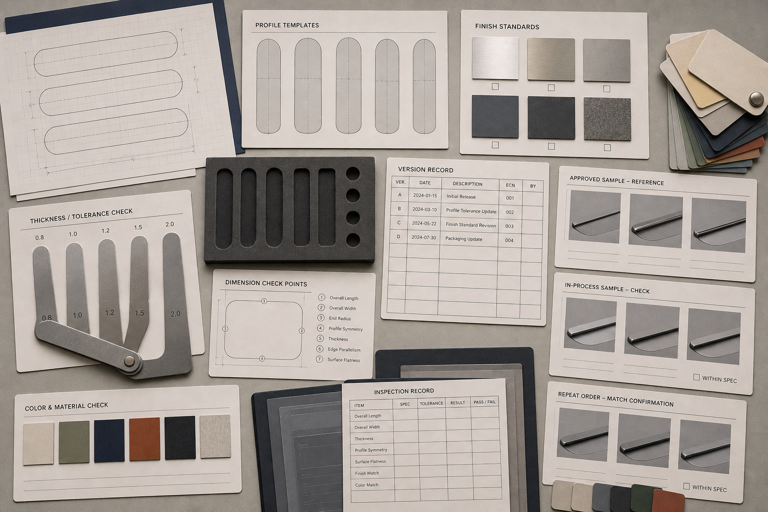 Japanese inspired blade QC inspection Japanese inspired blade QC inspection