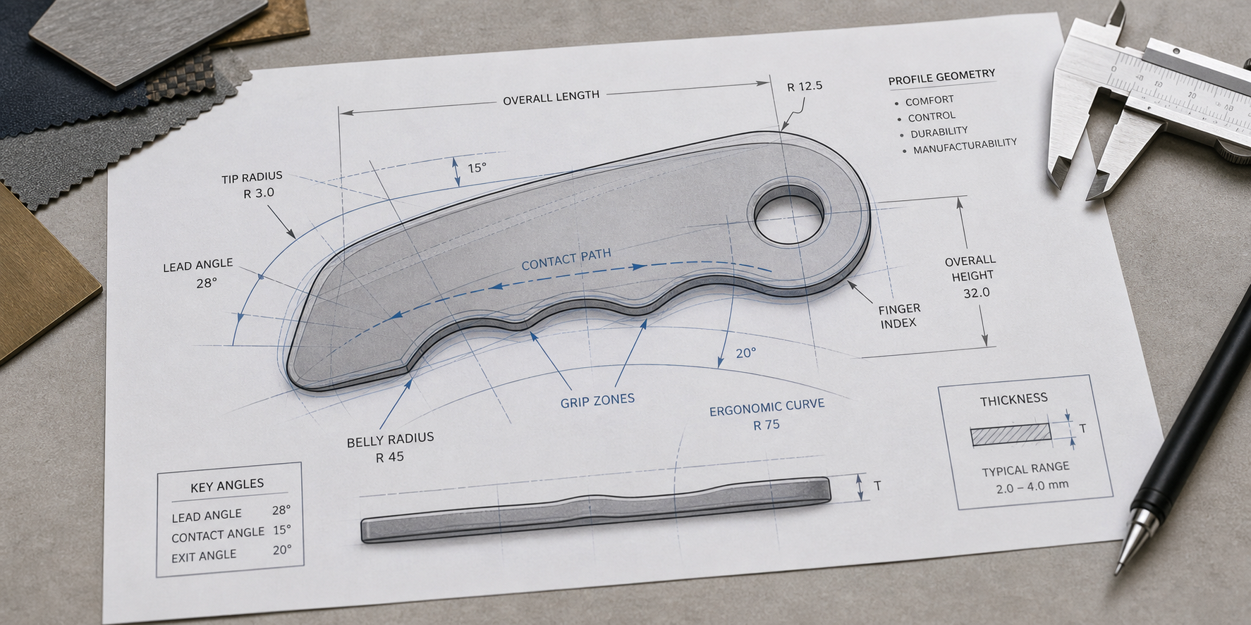 blade shape manufacturing cost consistency blade shape manufacturing cost consistency