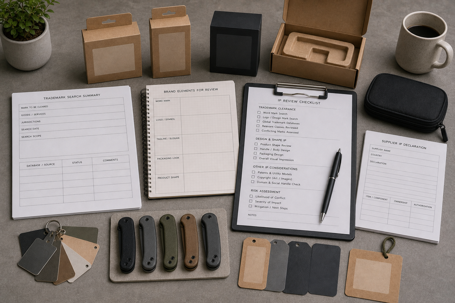 knife private label trademark IP planning knife private label trademark IP planning