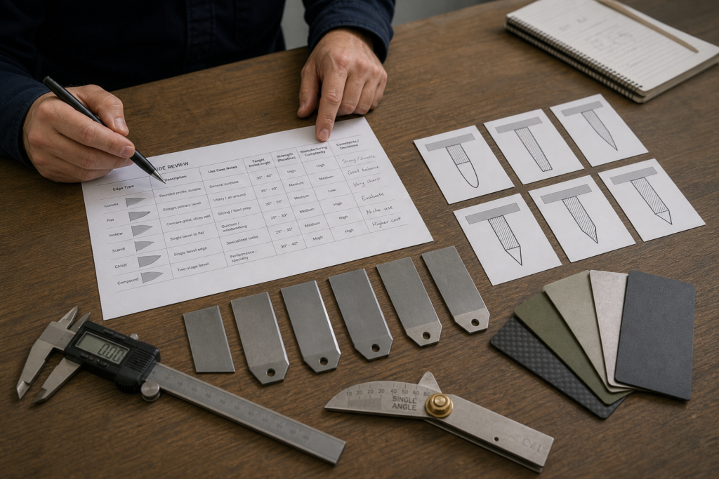 How Should Buyers Specify Knife Edge Types for OEM/ODM Projects buyer guide visual