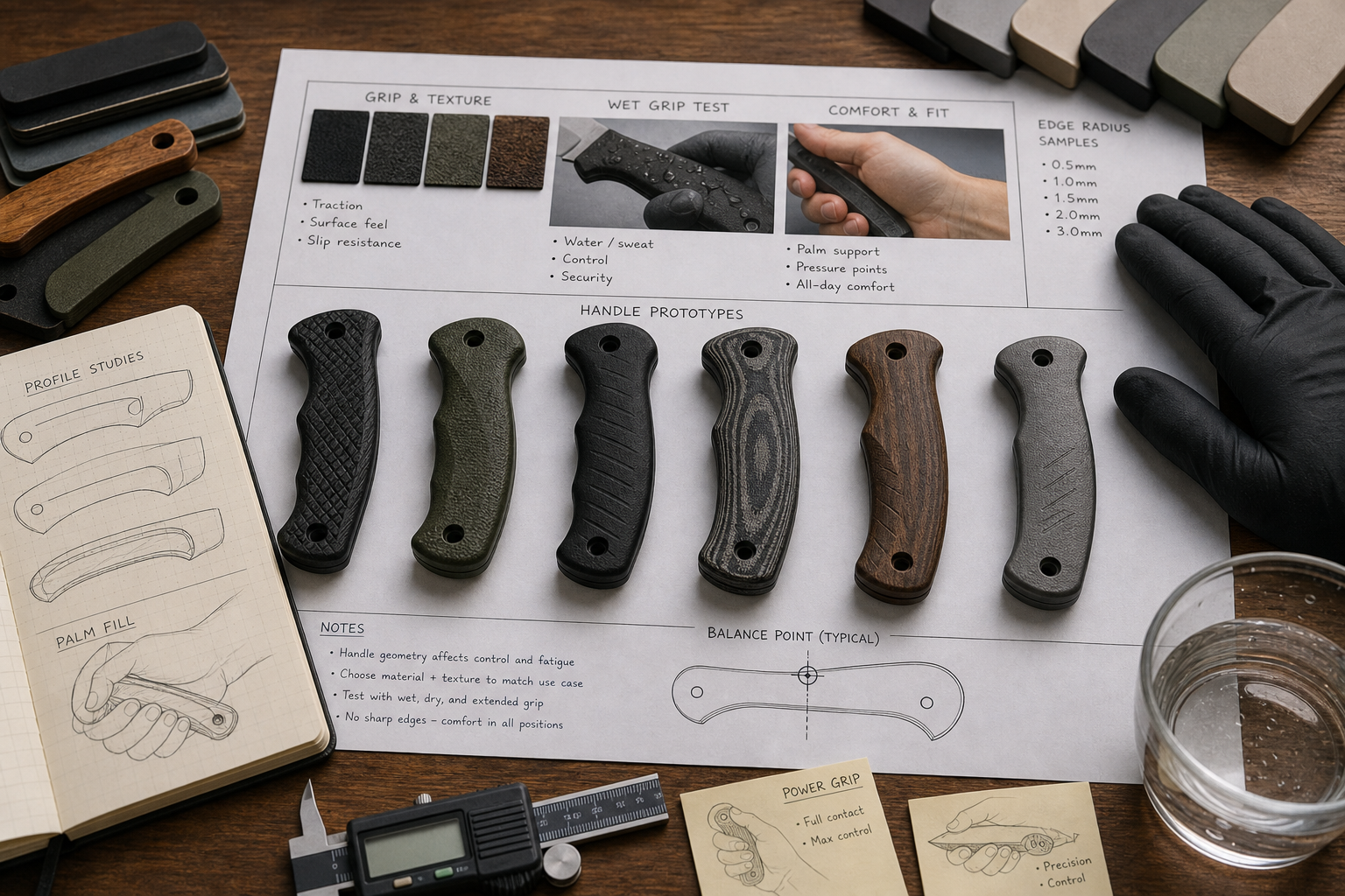 knife handle ergonomics and grip knife handle ergonomics and grip