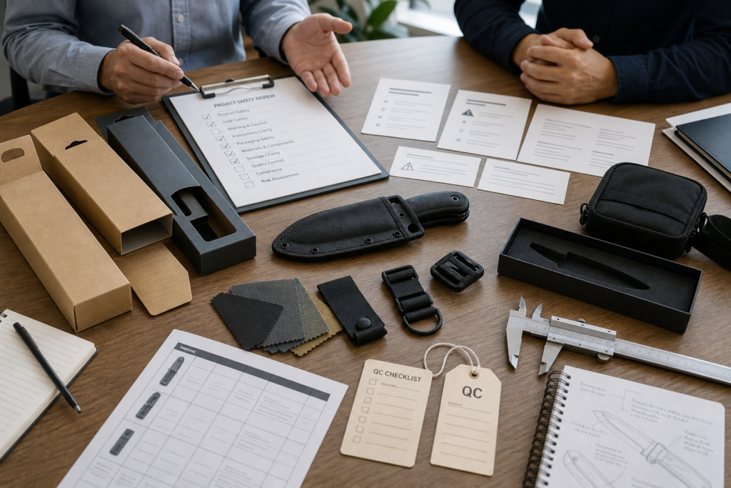 How Should Buyers Build Knife Handling Safety Guidance for OEM/ODM Projects buyer guide visual