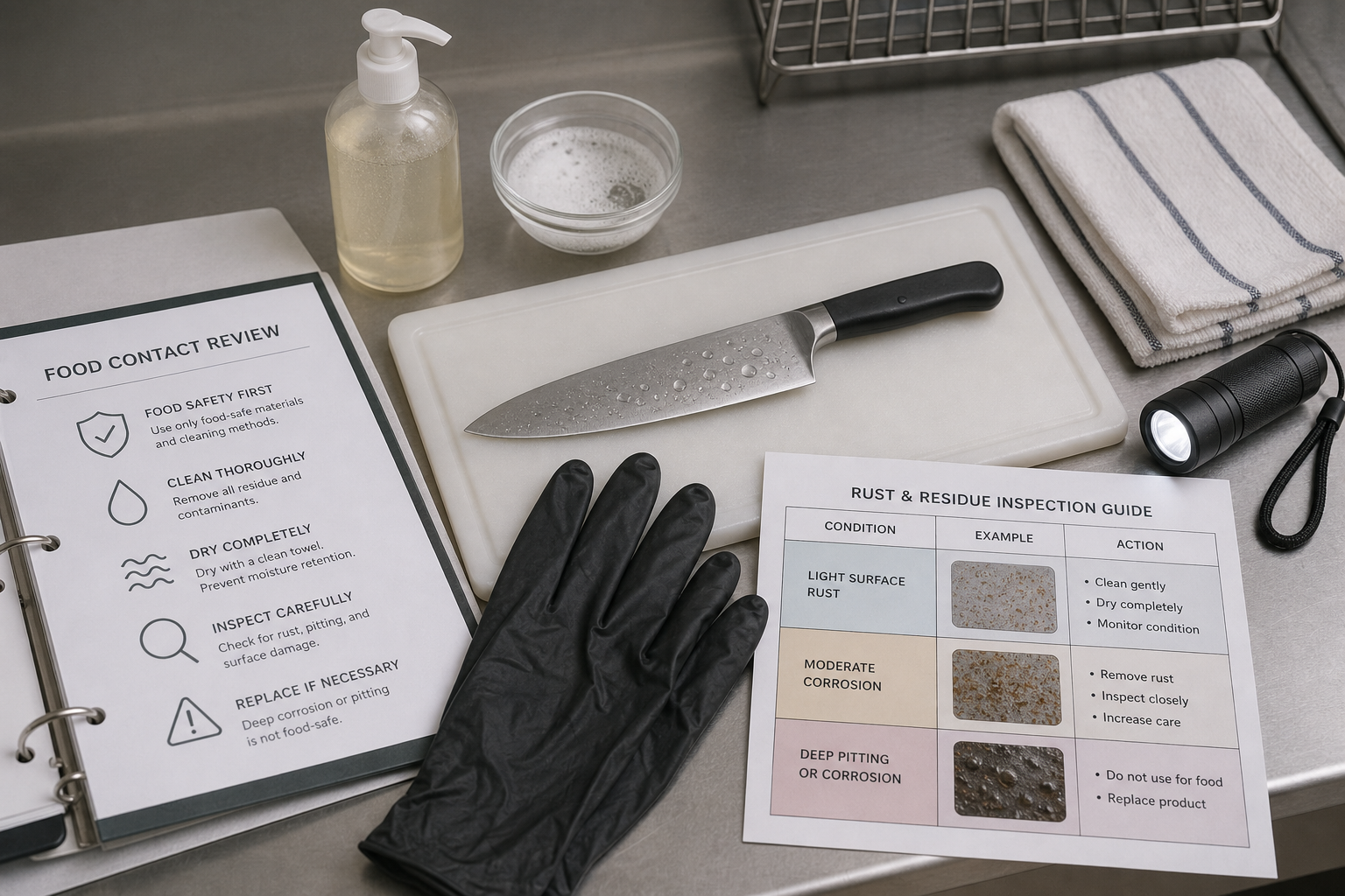 kitchen knife rust removal food safety kitchen knife rust removal food safety
