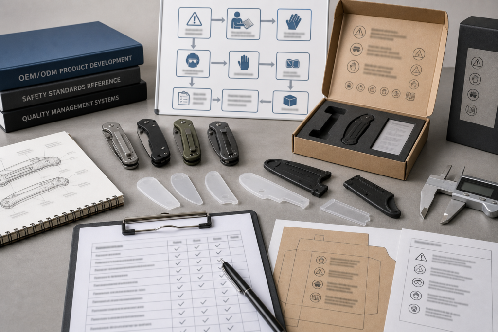 How Should Buyers Build Knife Safety Guidance for OEM/ODM Products buyer guide visual
