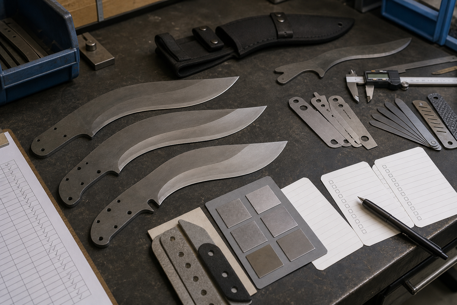 kukri-style knife mass production quality control kukri-style knife mass production quality control