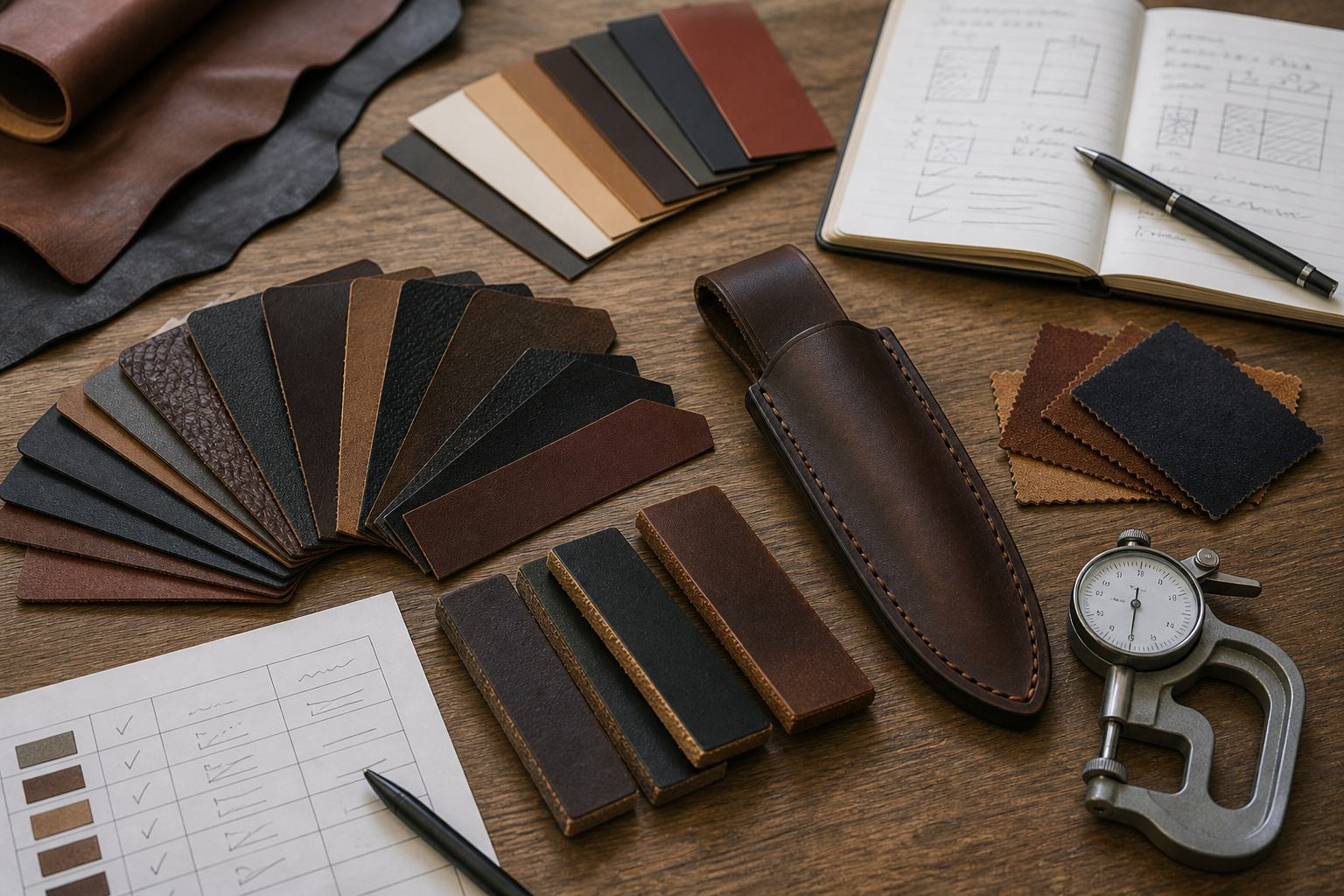 leather type thickness finish selection leather type thickness finish selection