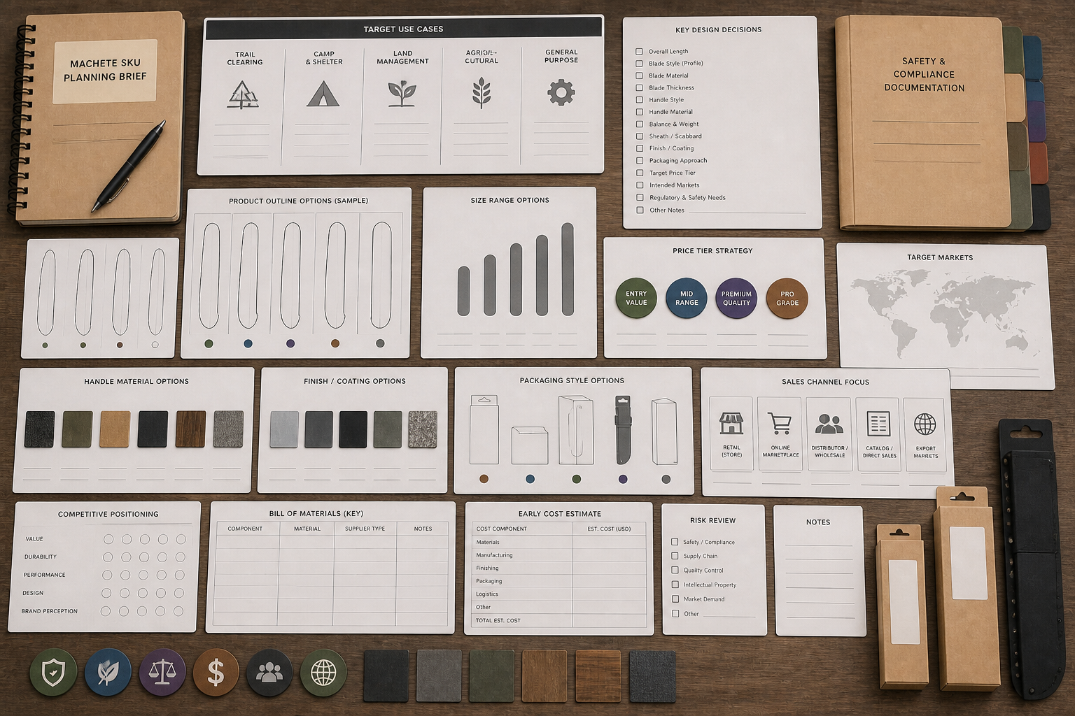 machete OEM product planning machete OEM product planning