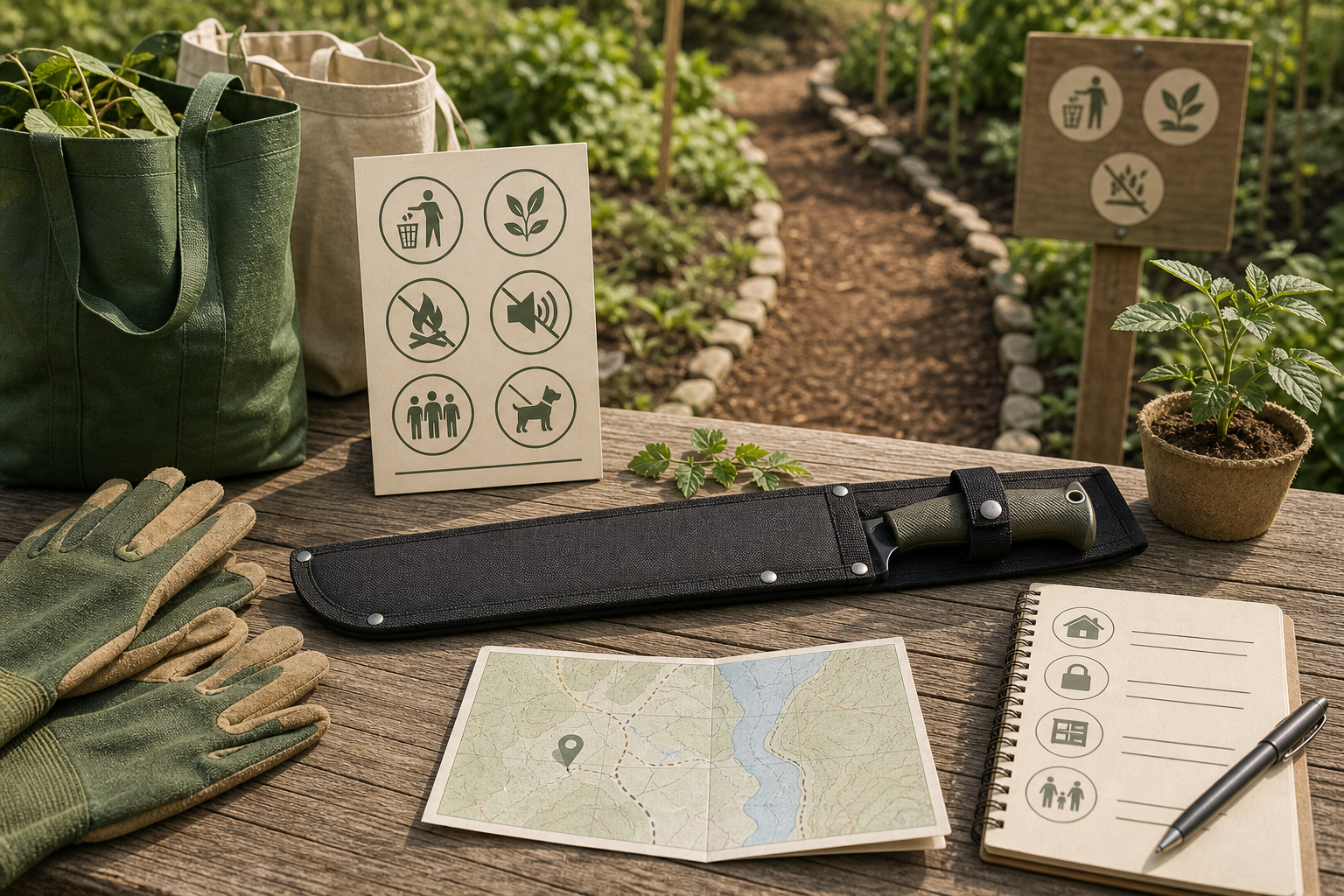 machete outdoor responsibility copy