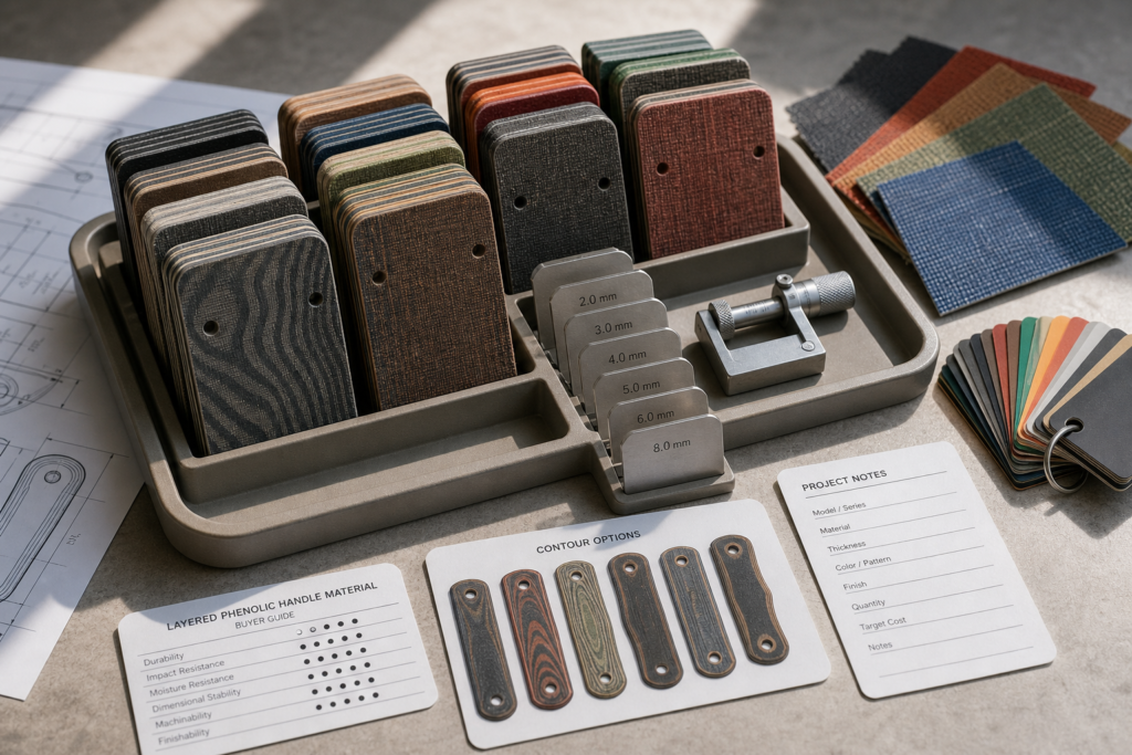 Is Micarta the Right Universal Handle Material for OEM/ODM Knife Projects? product planning image