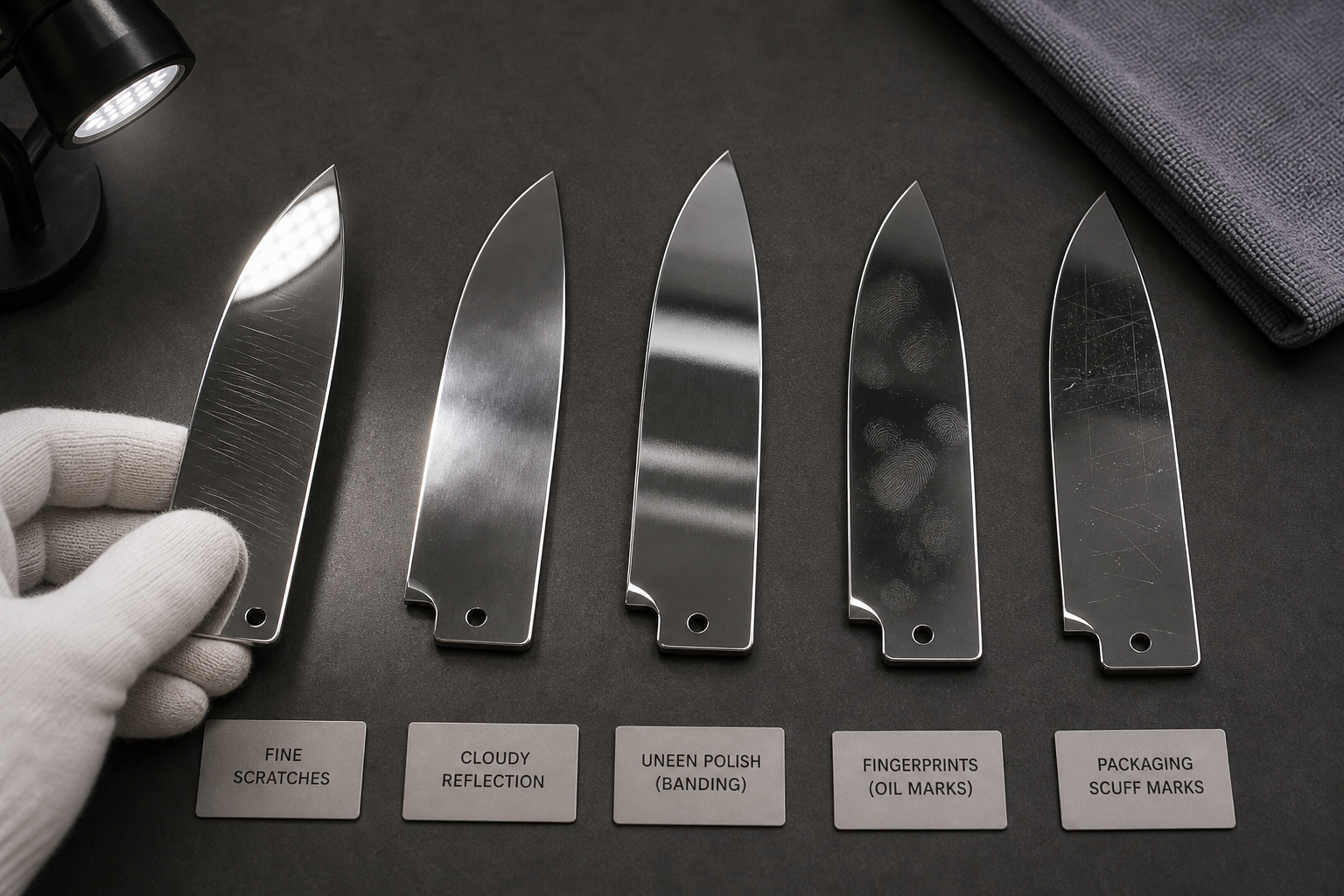 common mirror finish knife defects common mirror finish knife defects