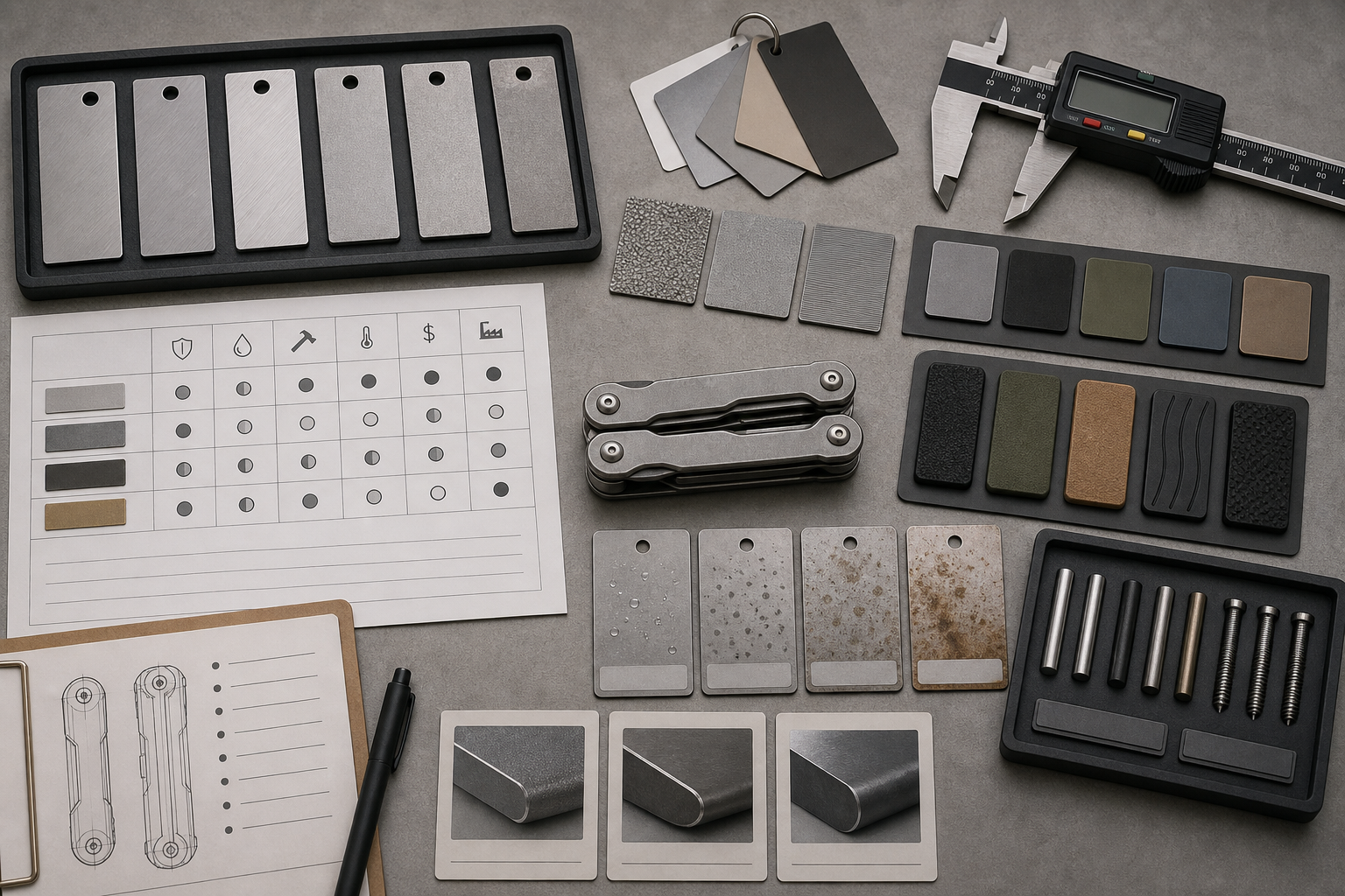 multi-tool materials and surface finishes multi-tool materials and surface finishes