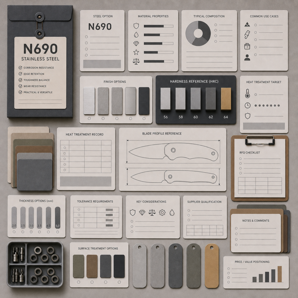 Is N690 Steel a Practical Choice for OEM/ODM Knives? product planning image