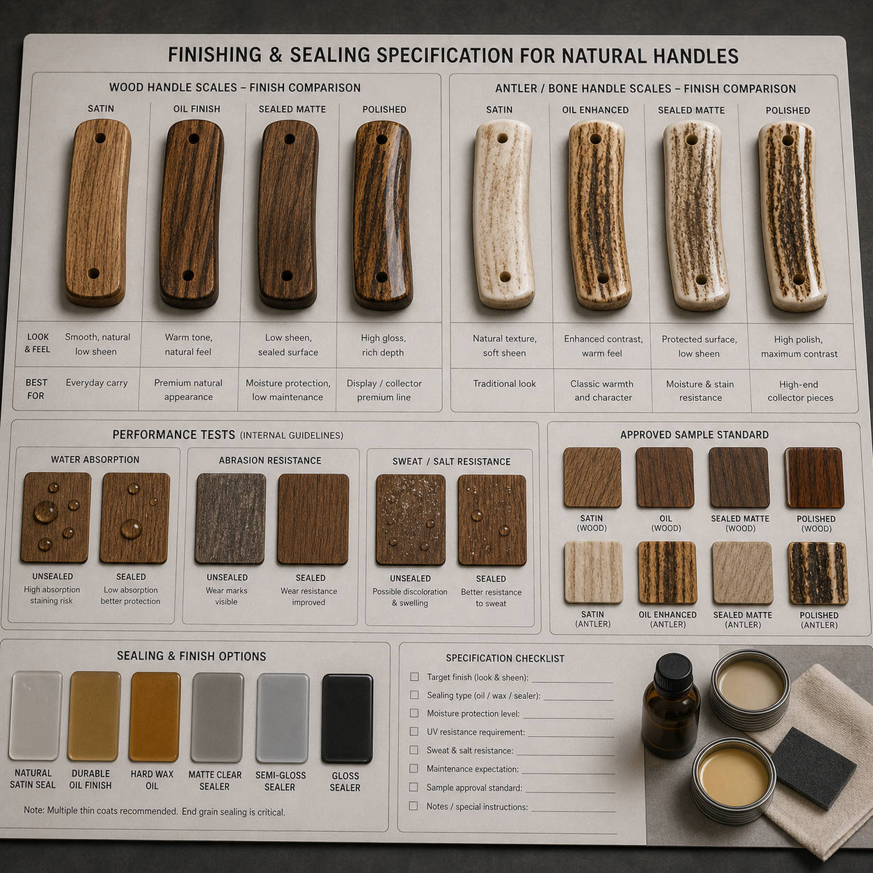 natural knife handle finishing and sealing natural knife handle finishing and sealing