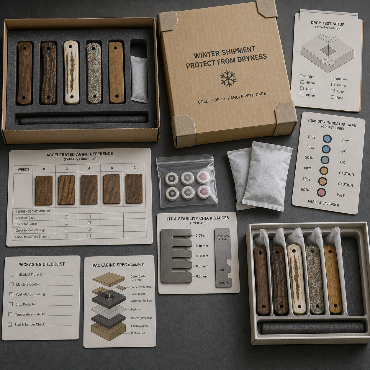 natural knife handle winter shipment packaging natural knife handle winter shipment packaging