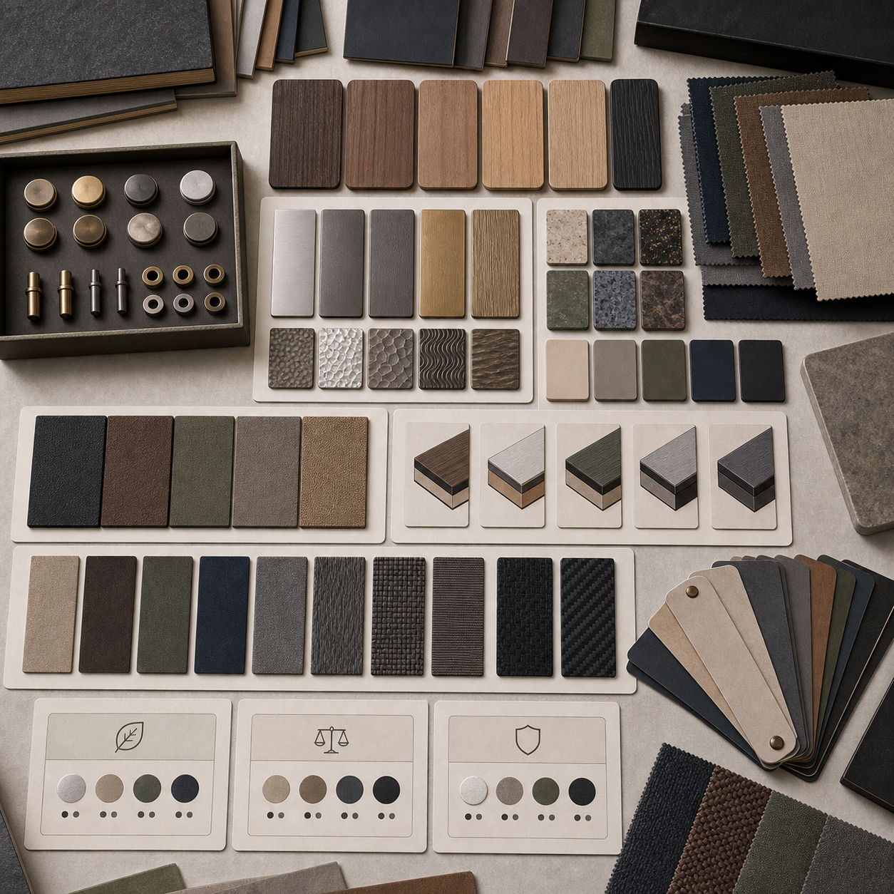 Nepal inspired knife materials and finishes