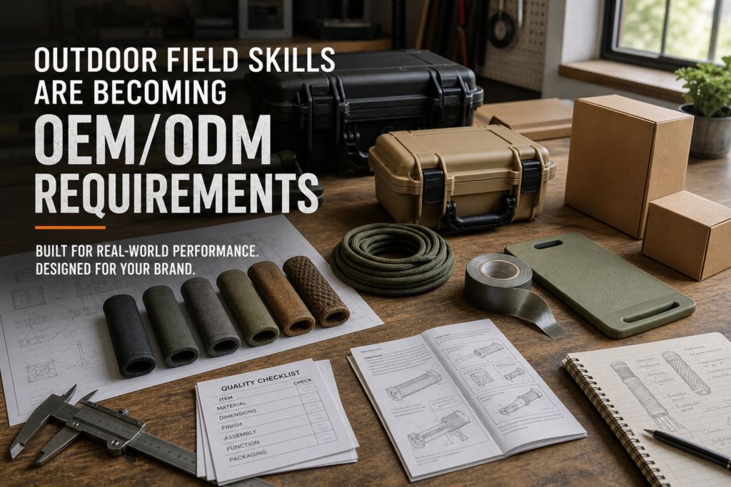 Which Outdoor Knife Skills Should OEM/ODM Buyers Design Around buyer guide visual