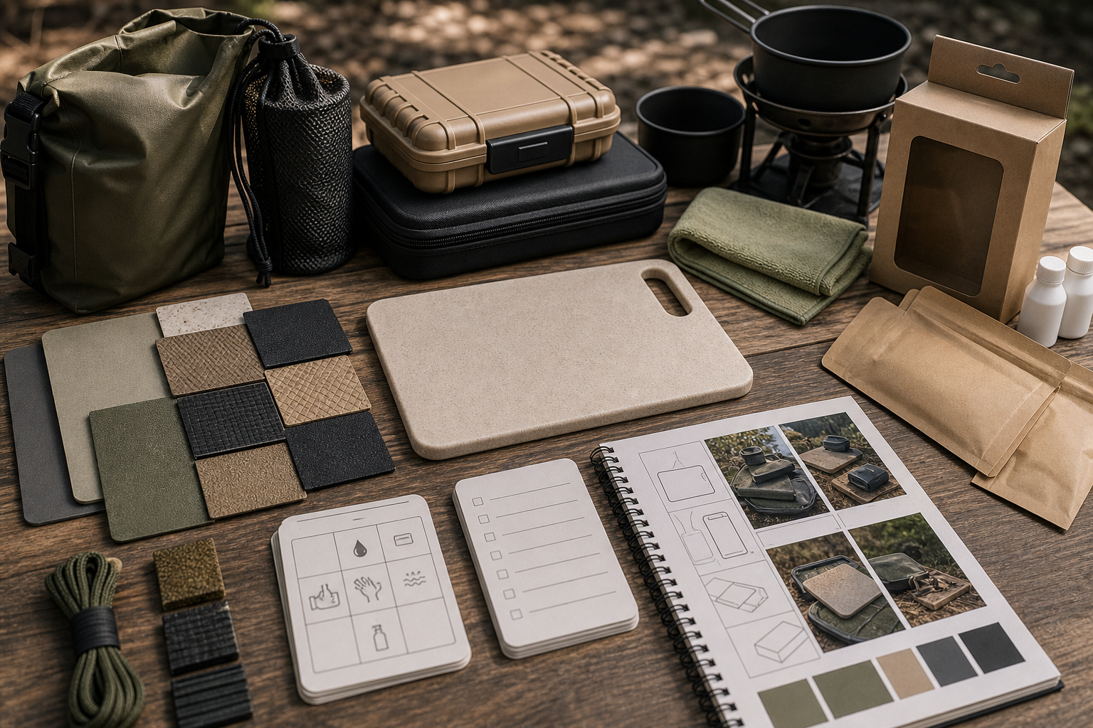 camp food prep outdoor knife design