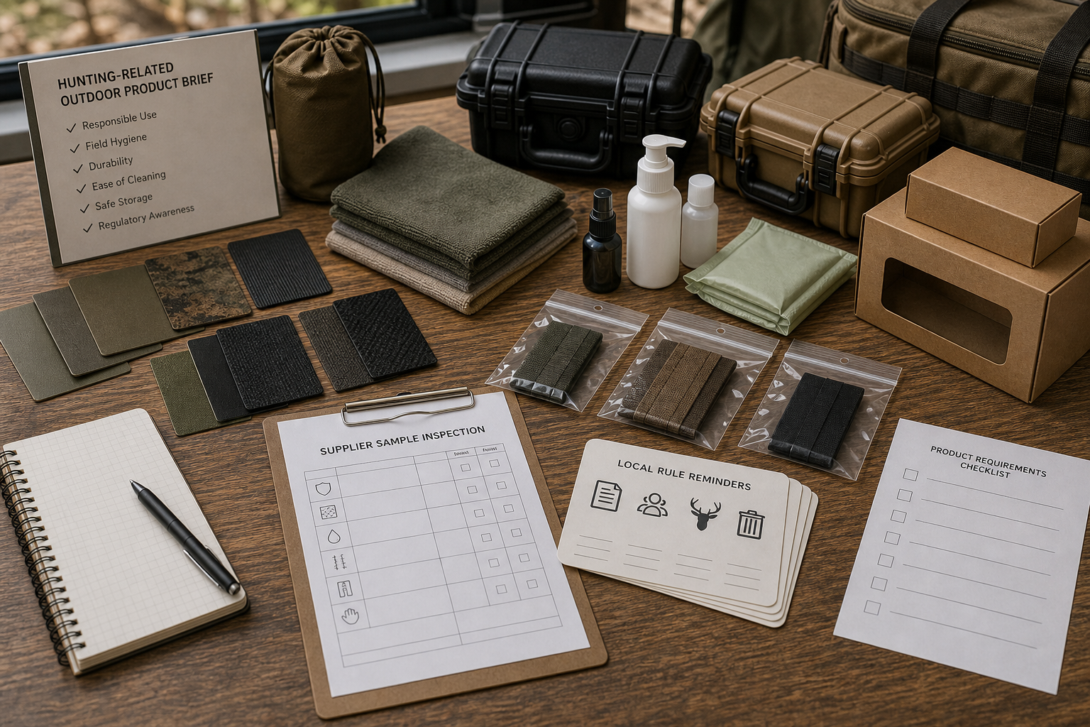 hunting related outdoor knife product brief