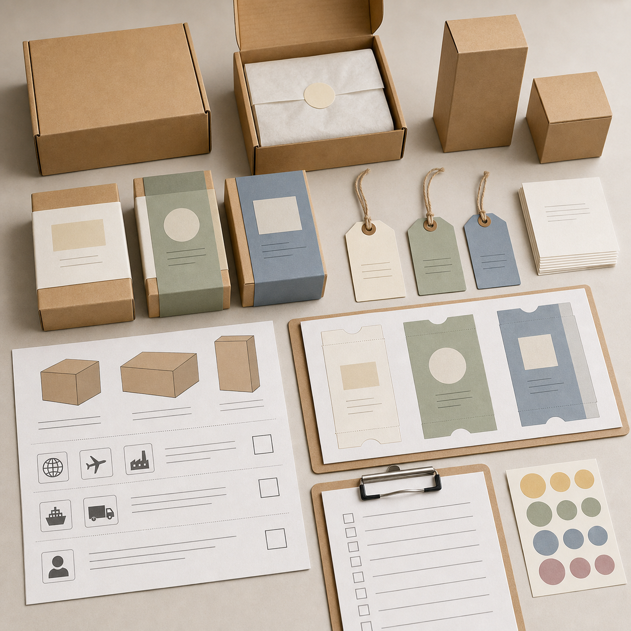 penknife pocket knife packaging and marking planning