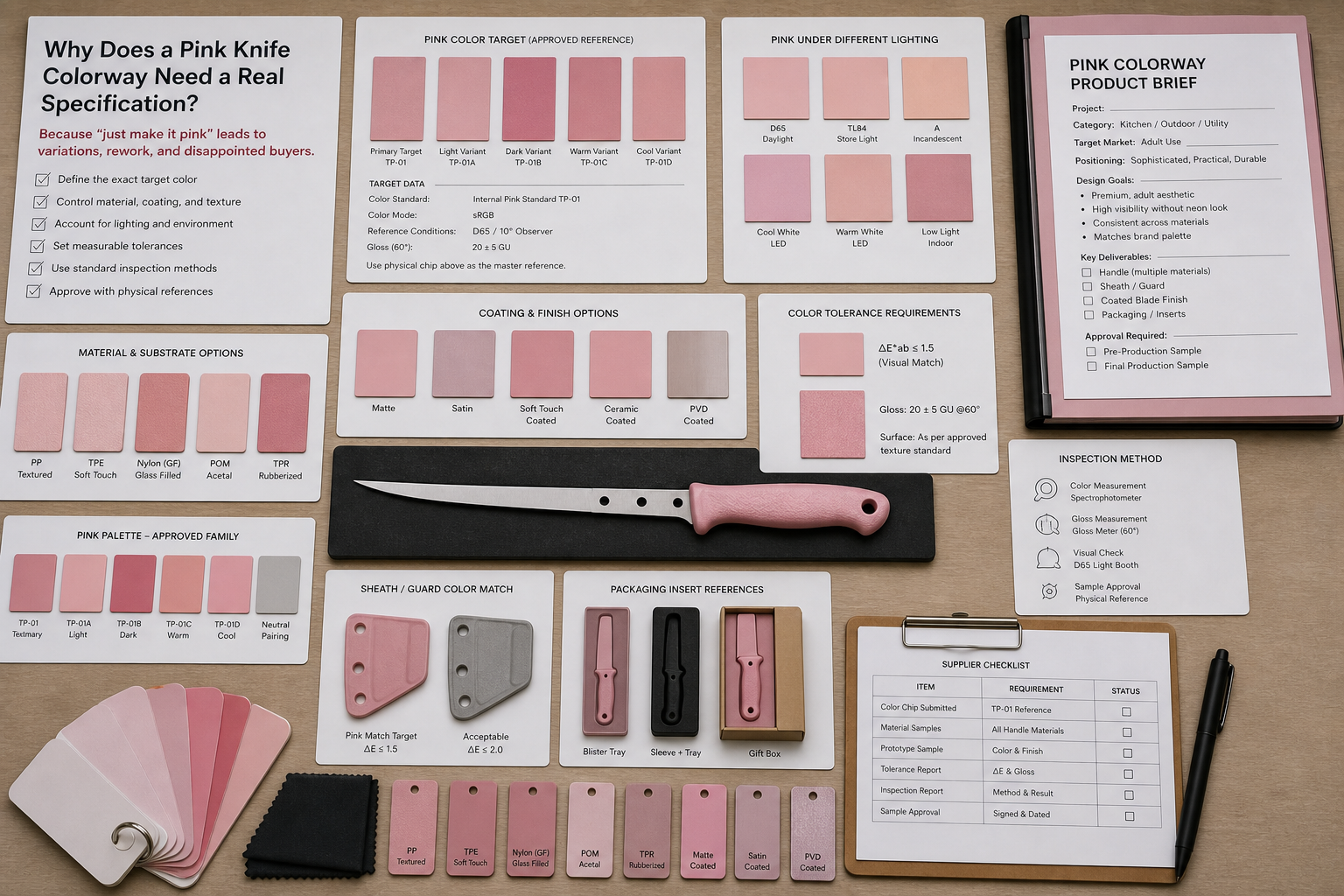 pink knife colorway specification pink knife colorway specification