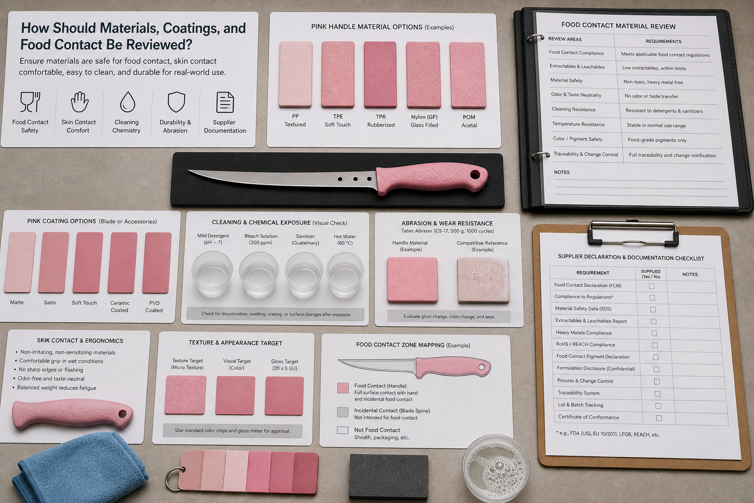 pink knife material coating review pink knife material coating review