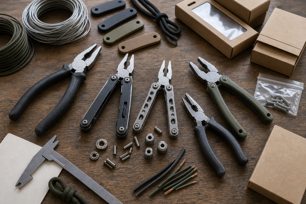 Pliers selection for outdoor tool and multi-tool buyers