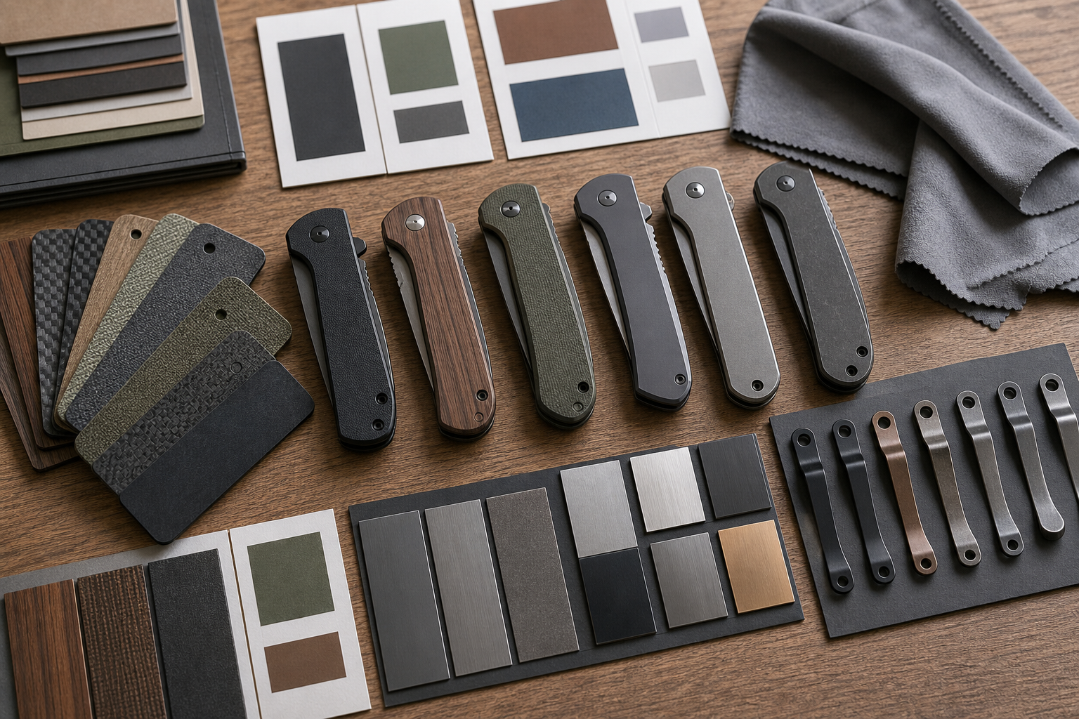 EDC pocket knife materials finishes EDC pocket knife materials finishes