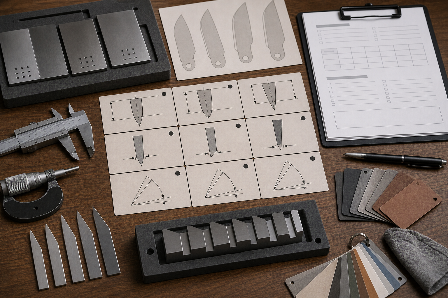 blade shape grind and edge geometry inspection blade shape grind and edge geometry inspection