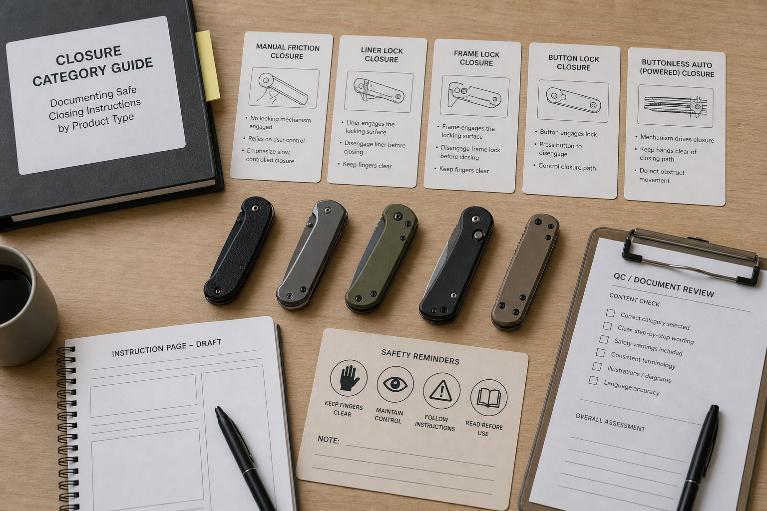pocket knife lock type closing instruction pocket knife lock type closing instruction