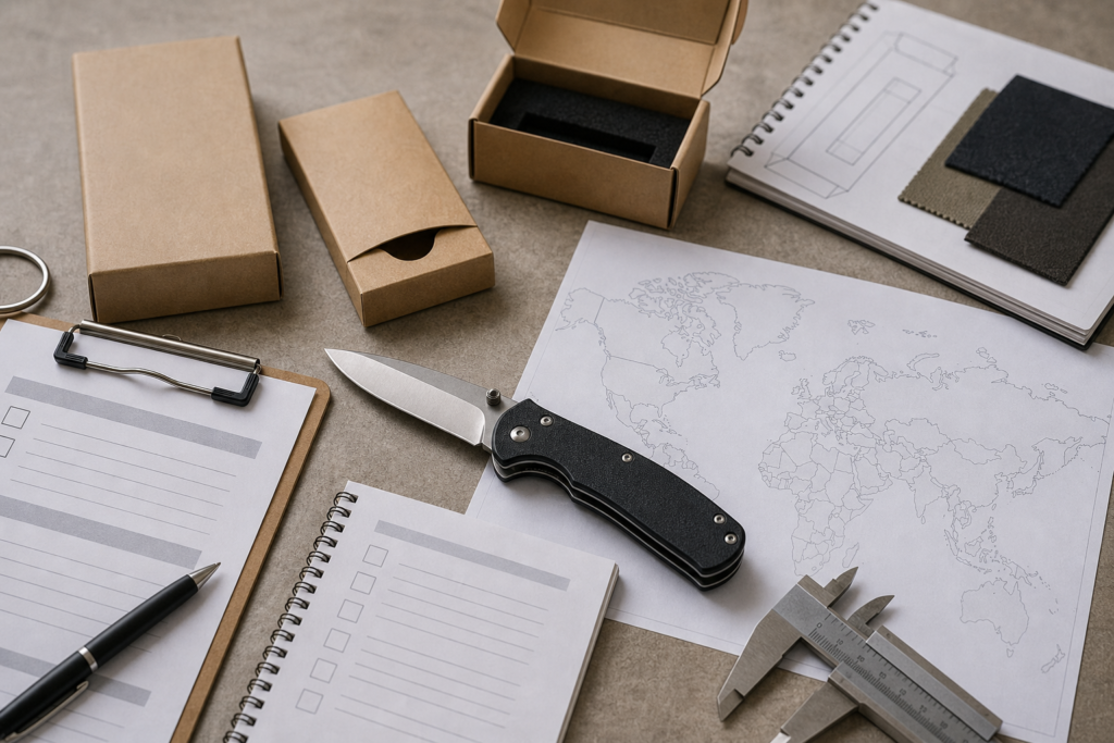 Pocket knife market compliance checklist for buyer design review