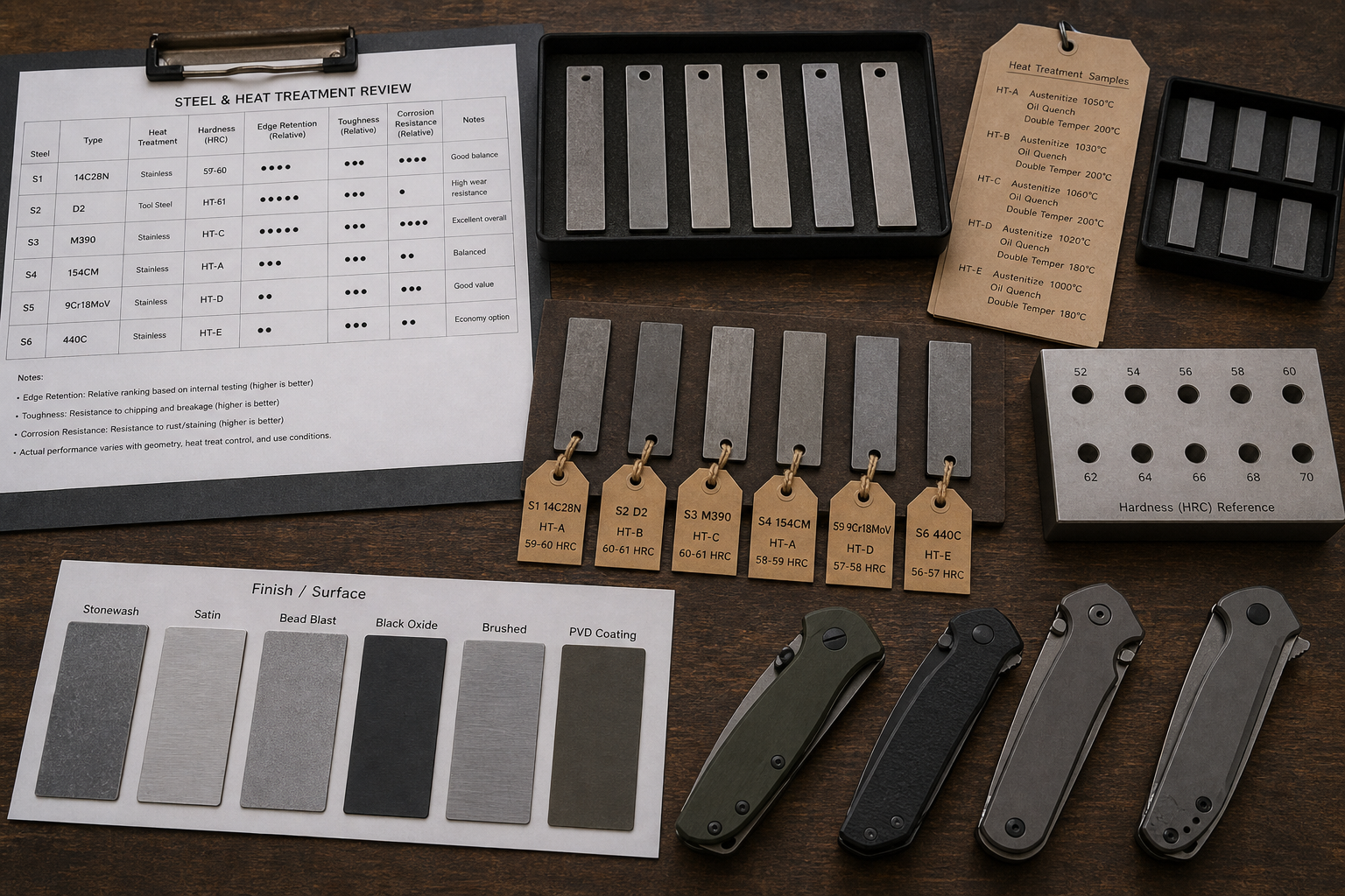 pocket knife steel heat treatment edge performance pocket knife steel heat treatment edge performance