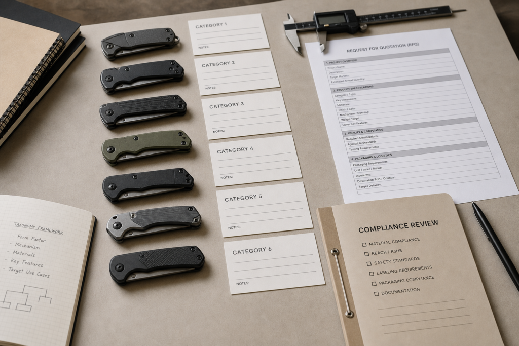 How Should Buyers Classify Pocket Knife Types for OEM/ODM Projects buyer guide visual