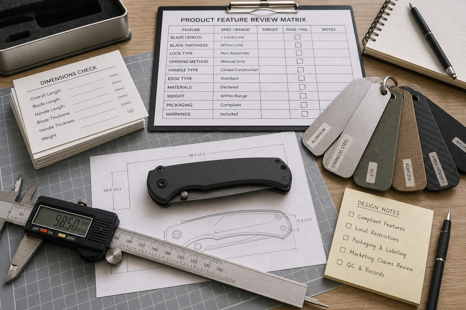 pocket knife feature compliance review pocket knife feature compliance review