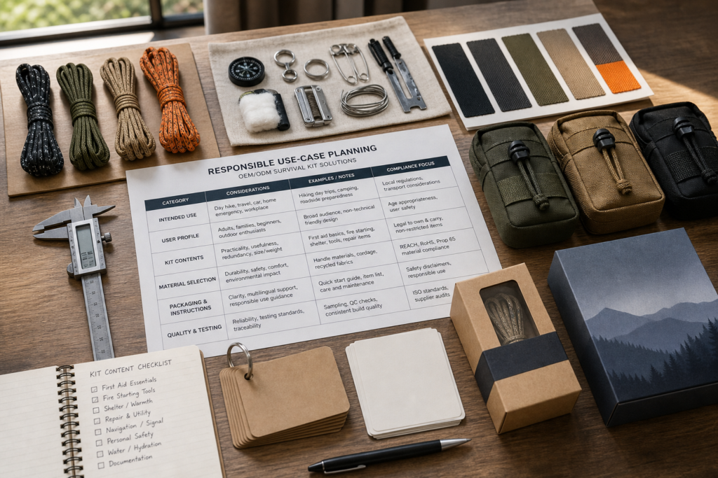 How Should Buyers Define Responsible Survival Knife Use Cases for OEM/ODM Outdoor Projects buyer guide visual