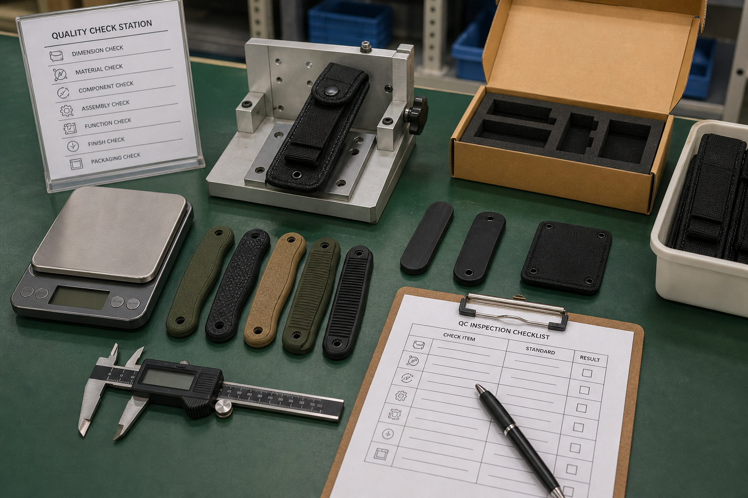 survival knife QC inspection OEM production survival knife QC inspection OEM production