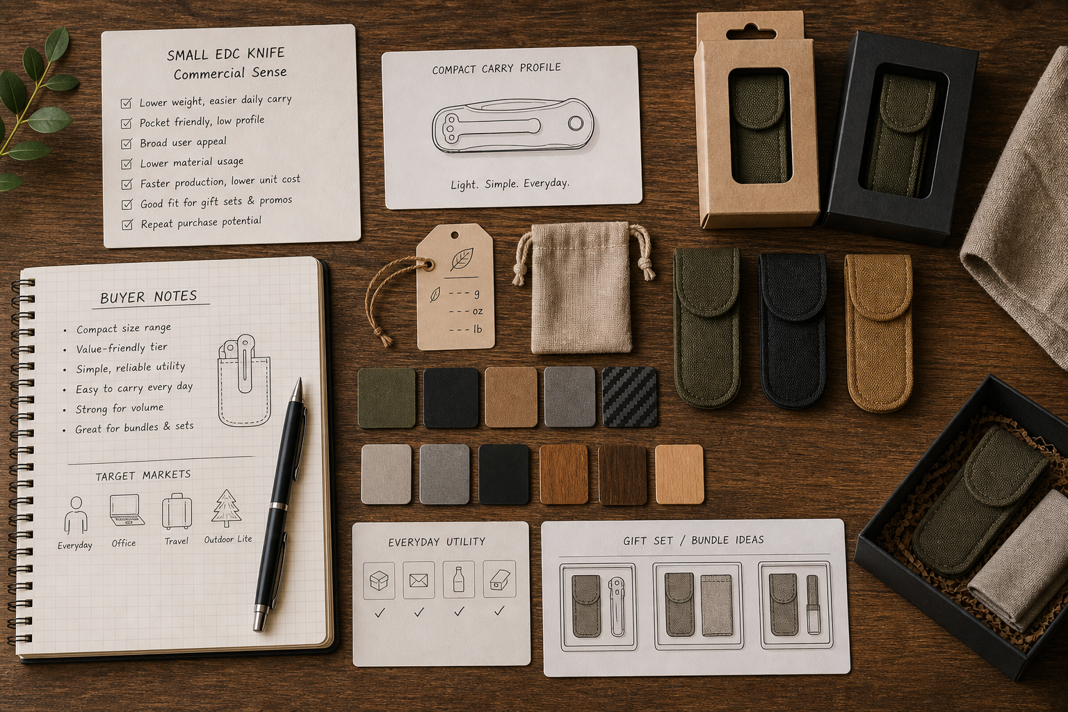 small EDC knife commercial planning small EDC knife commercial planning