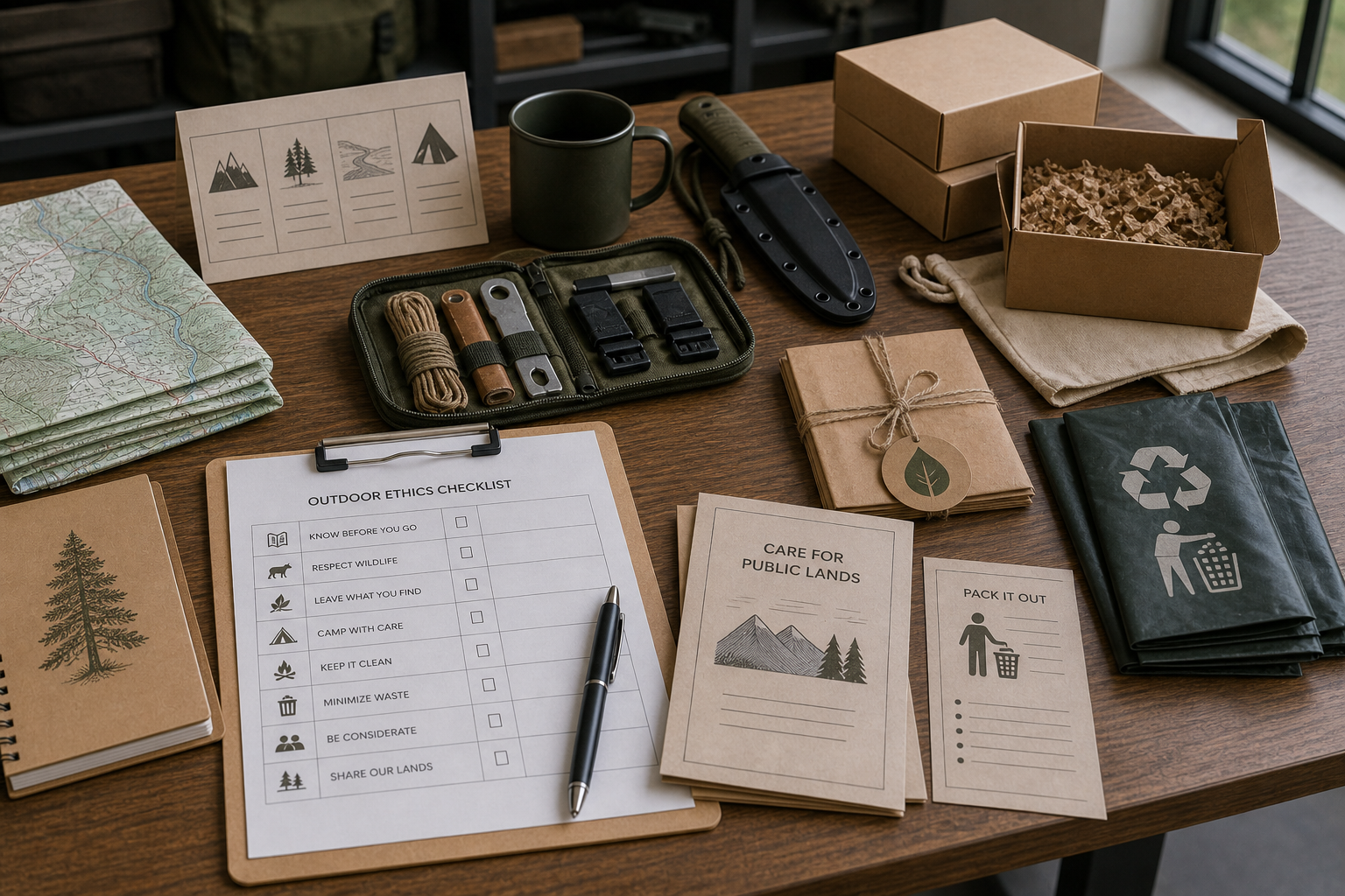 survival knife outdoor responsibility guide